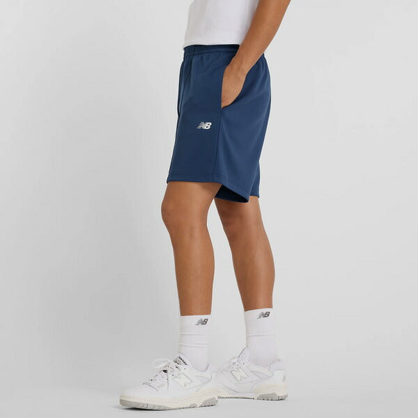 【ショップ限定エントリーでさらに+9倍】ニューバランスNewbalanceメンズトレーニングウェアニットショーツ7インチAMS51207-NNYショートパンツ部活