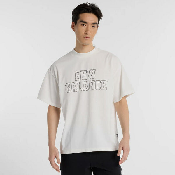 【ショップ限定エントリーでさらに+9倍】【ネコポス送料無料】ニューバランスNewbalanceメンズTシャツオーバーサイズズドショートスリーブAMT51509-SST半袖