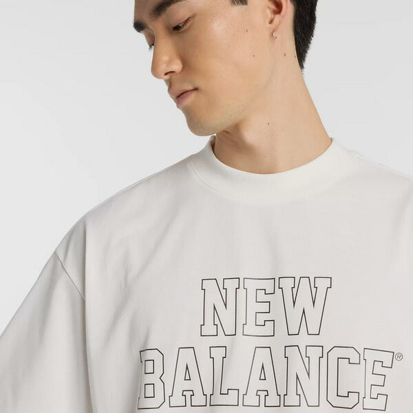 【ショップ限定エントリーでさらに+9倍】【ネコポス送料無料】ニューバランスNewbalanceメンズTシャツオーバーサイズズドショートスリーブAMT51509-SST半袖