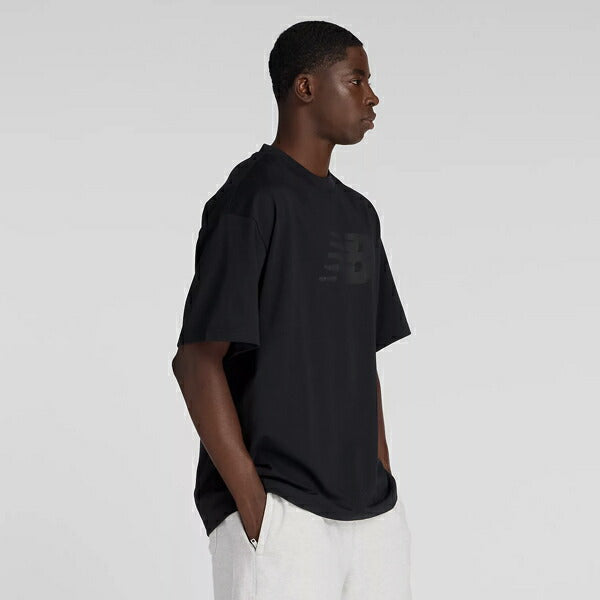 【ネコポス対応可】ニューバランスNewbalanceメンズ半袖TシャツスポーツウェアAMT53171-BK
