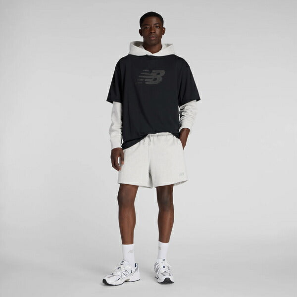 【ネコポス対応可】ニューバランスNewbalanceメンズ半袖TシャツスポーツウェアAMT53171-BK