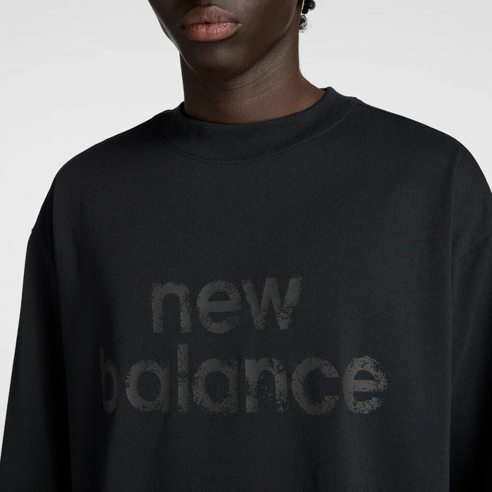 【ショップ限定エントリーでさらに+9倍】NEWBALANCEニューバランスメンズロングスリーブTシャツ長袖PERFORMANCETRAININGAMT53172-BK