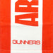 アーセナルオフィシャルARSタオルマフラーARS54652サッカー109×20cmサポーターグッズレッドホワイト