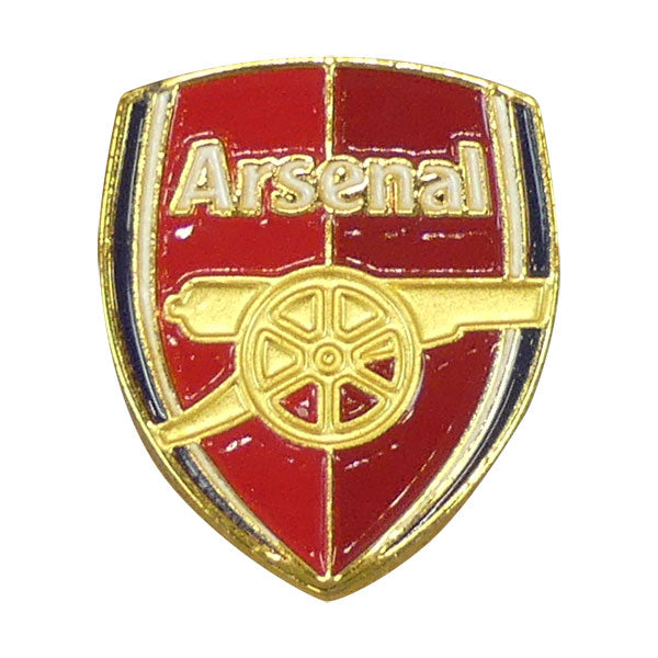 【ネコポス対応可】アーセナルFCクレセントバッジピンバッジARS_BADGEサッカープレミアリーグサポーターグッズ