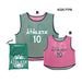【ショップ限定エントリーでさらに+9倍】アスレタATHLETAリバーシブルビブス10枚セット背番号付きB-007サッカーフットサルチーム用品