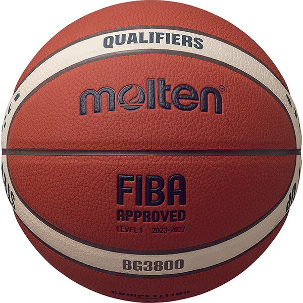 モルテンmoltenバスケットボールFIBAワールドカップ2027大陸予選レプリカ7号球人工皮革B7G3800-Q5Z