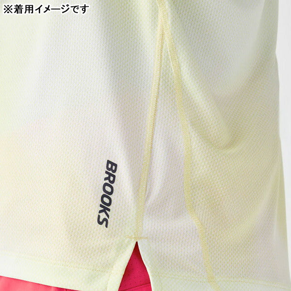 ブルックスBROOKSDashSingletPrintedBAM5890ランニング陸上ランニングシャツノースリーブメンズ