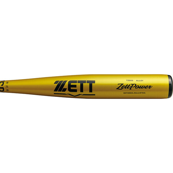 ゼットZETT野球軟式金属製バットゼットパワー26SSミドルバランスBAT30604L