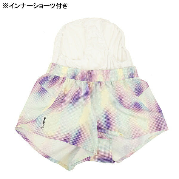 ブルックスBROOKSDashShortPrintedインナー付きBAW7590ランニング陸上ランニングパンツレディース