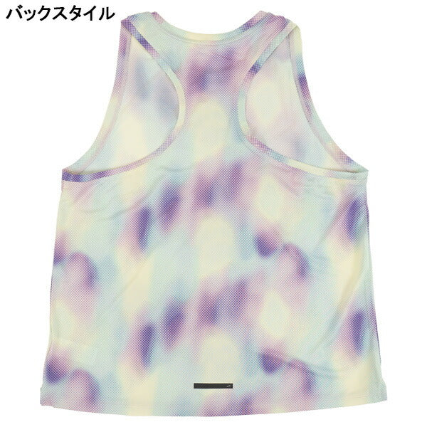 ブルックスBROOKSDashTankPrintedBAW7600ランニング陸上ランニングシャツノースリーブレディース