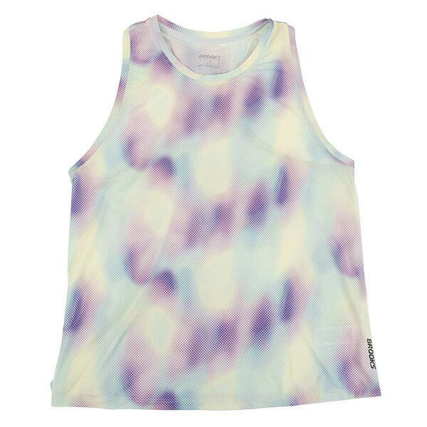 ブルックスBROOKSDashTankPrintedBAW7600ランニング陸上ランニングシャツノースリーブレディース