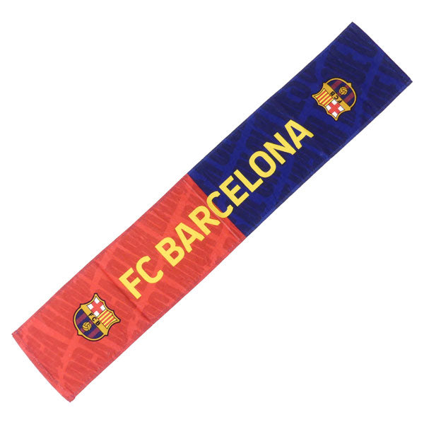 【送料無料】FCバルセロナオフィシャルタオルマフラーBCN87758サッカーラ・リーガサポーターグッズ