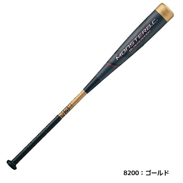 【ショップ限定エントリーでさらに+9倍】ゼットZETT野球一般軟式バットモンスターブラックキャノンブラックBCT31385ミドルバランス