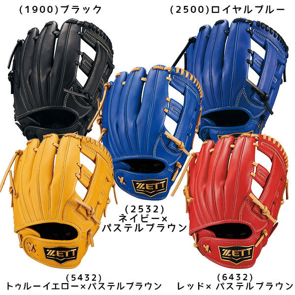 【ショップ限定エントリーでさらに+9倍】ZETTゼット野球少年軟式グラブグランドヒーローシリーズオールラウンド用BJGB76525F