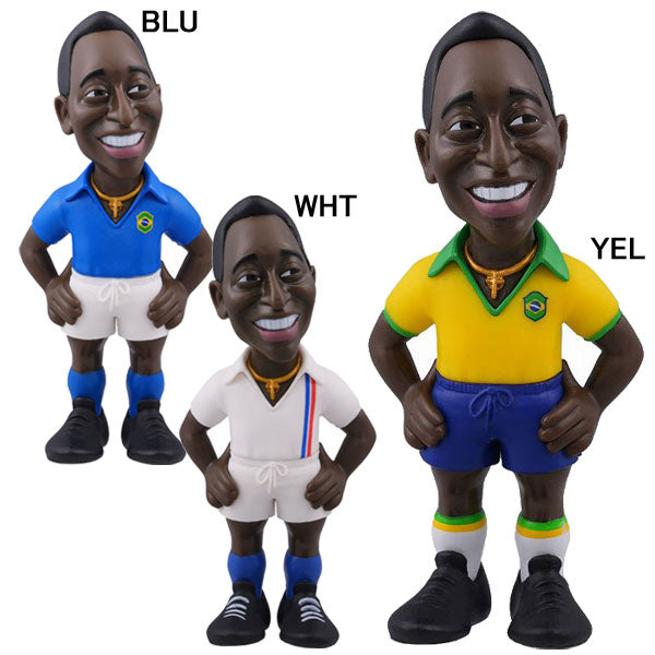 【ショップ限定エントリーでさらに+9倍】MINIXFIGUREFootballStarsブラジル代表ペレBRA_MINIX_FIGUREサッカー選手フィギュアサポーターグッズ12cm