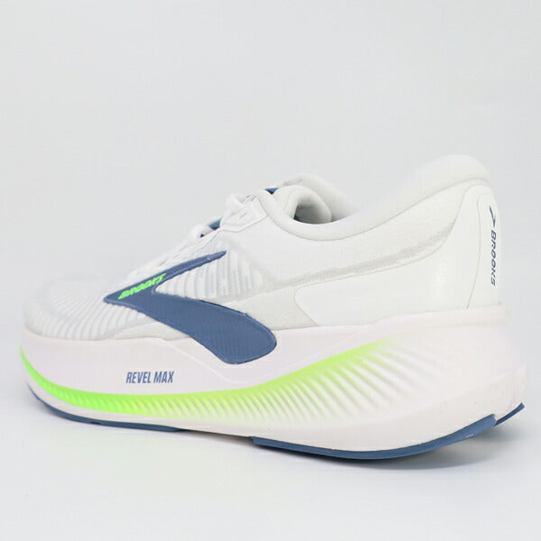 ブルックスBROOKSREVELMAXメンズランニングシューズマラソンジョギングBRM4823-WGRN