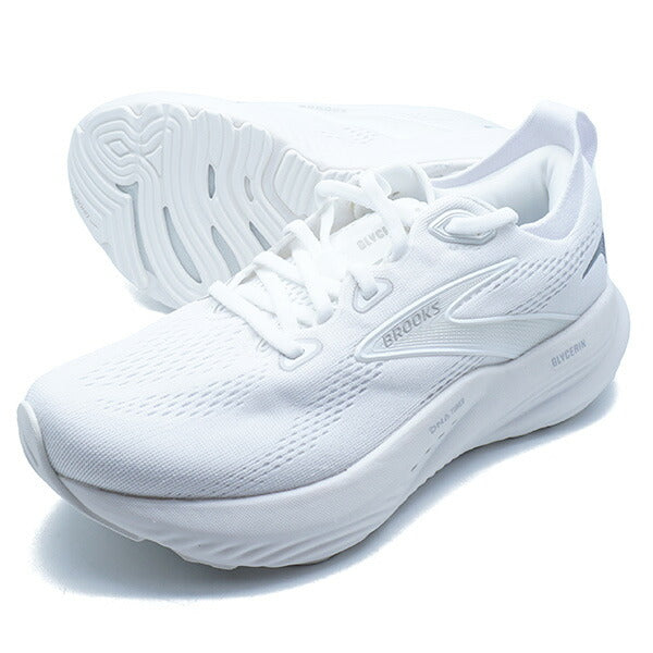 Glycerin22ブルックスBROOKSBRW4342-Wホワイトレディースランニングシューズ