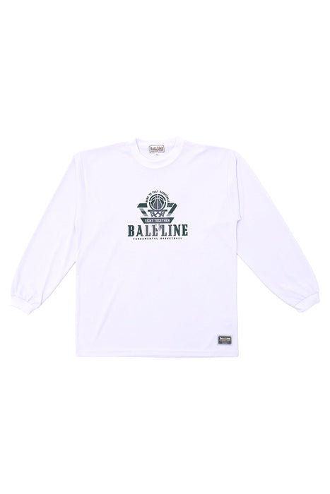 【ネコポス送料無料】オンザコートバスケットボールゲームシャツロングスリーブシャツTシャツ長袖メンズレディース