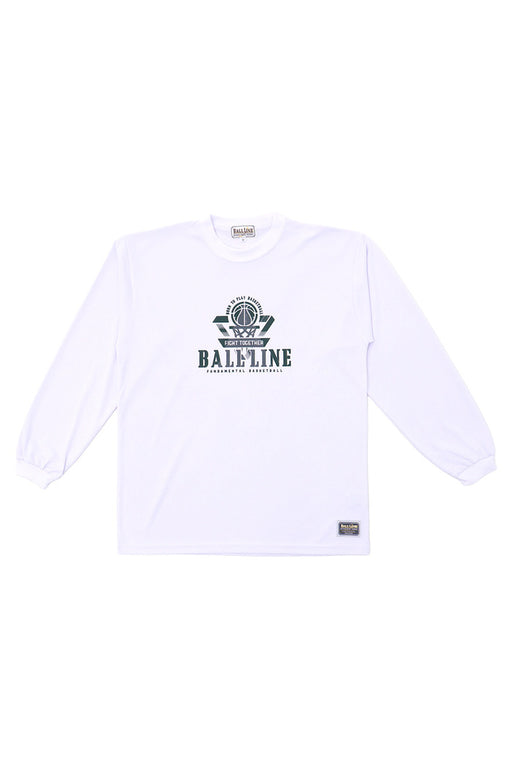 【ネコポス送料無料】オンザコートバスケットボールゲームシャツロングスリーブシャツTシャツ長袖メンズレディース