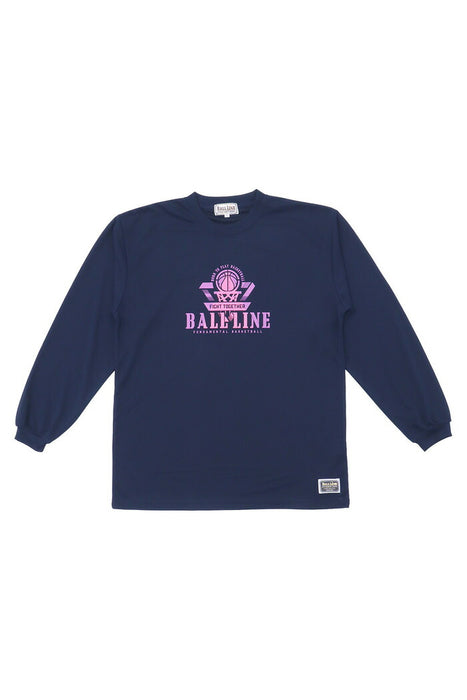【ネコポス送料無料】オンザコートバスケットボールゲームシャツロングスリーブシャツTシャツ長袖メンズレディース