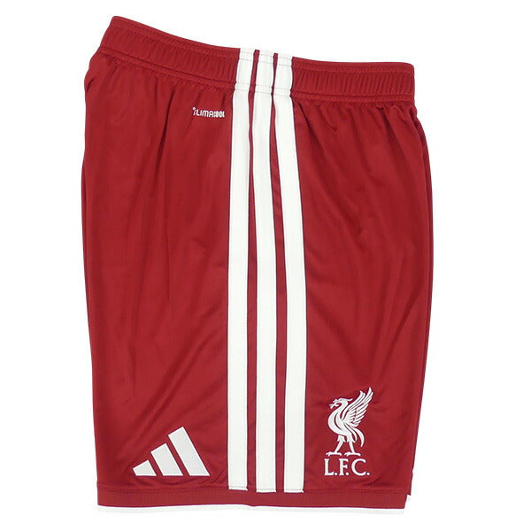 【上下セット】リバプールLFC2026-27レプリカホームユニフォーム半袖ショーツBU823-QU626サッカーレッドアディダスadidas