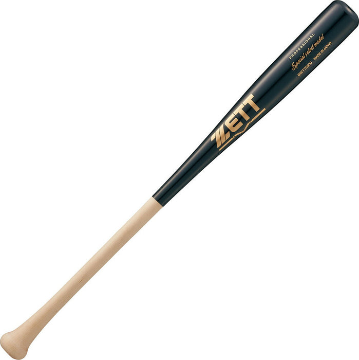 ZETTゼット野球小学生軟式木製バットSpecialselectmodel森選手650g平均BWT75500