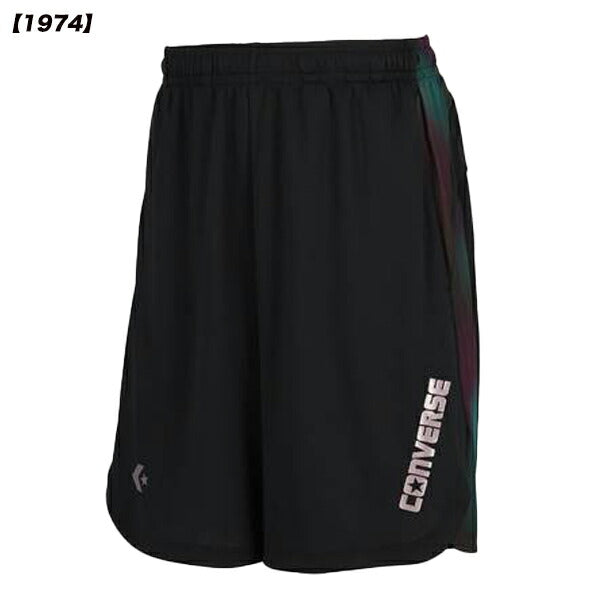 コンバースCONVERSEバスケットボールハーフパンツメンズプラクティスパンツポケット付練習着半ズボンCB232865
