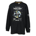 CONVERSEジュニアプリントTシャツミニバスバスケットボールウェアスポーツウエア吸汗速乾子ども用ロンT長袖トップスバスケシャツバスケT