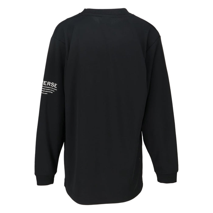 CONVERSEジュニアプリントTシャツミニバスバスケットボールウェアスポーツウエア吸汗速乾子ども用ロンT長袖トップスバスケシャツバスケT