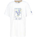 【ネコポス送料無料】コンバースCONVERSEジュニアバスケゲームシャツJr.プリントTシャツ全胸縦長ライングラフィック半袖子供CB451357