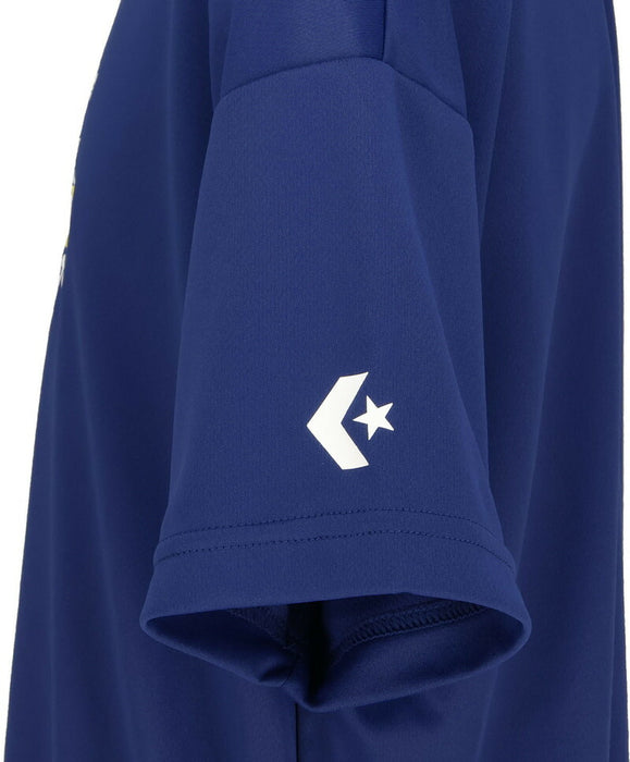 【ネコポス送料無料】コンバースCONVERSEバスケットボールジュニアJr.プリントTシャツ半袖CB4613511100