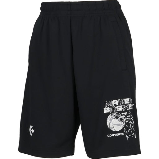 コンバースCONVERSEバスケットボールJr.プラクティスパンツショートパンツユニセックスジュニアポケット付きUVカット部活CB461852