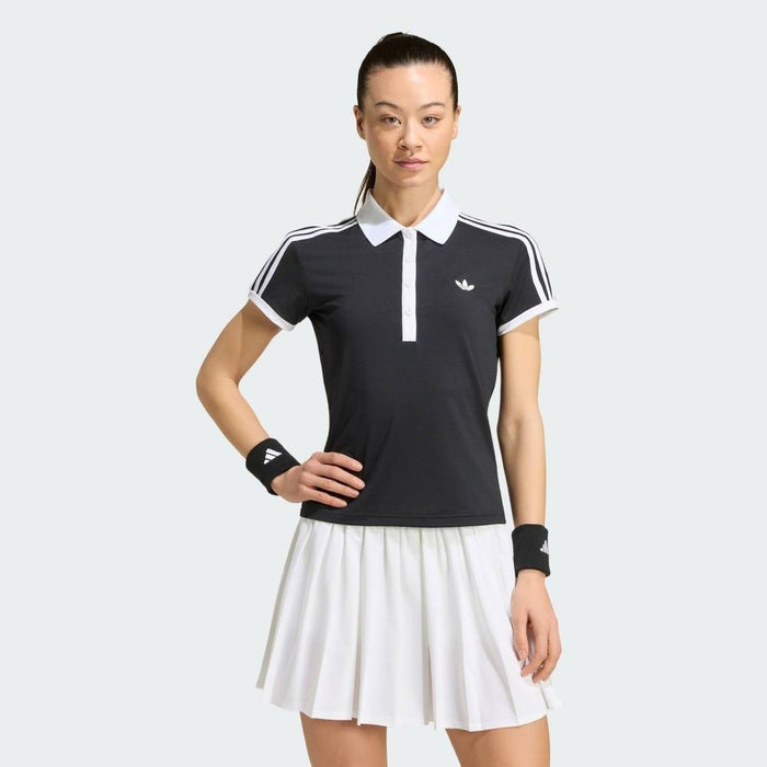 アディダスadidasテニスポロシャツレディース大人クラシックス半袖ポロシャツクライマクールニットファブリック半袖CE962