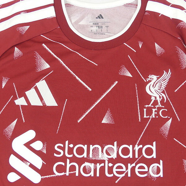 リバプールLFC2026-27レプリカホームユニフォーム長袖CU353-KB8268サッカーレッドアディダスadidas