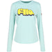 フィラFILAテニスウェア長袖Tシャツレディース大人LongSleeveGraphicT-shirtロングスリーブグラフィックティーシャツロゴストレッチCZ6FGW025