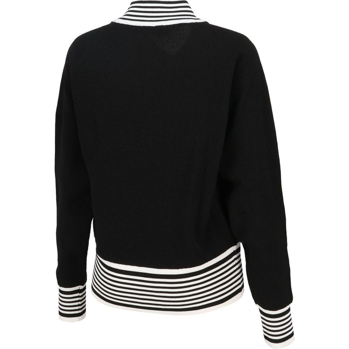 フィラFILAテニスウェアセーターレディース大人V-neckSweaterブイネックセーターVネックニット薄手12G畔編みポリエステルCZ6FGW048