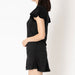 フィラFILAテニスウェアポロシャツレディース大人PoloShirtメッシュフレアティアードバックファスナードライタッチCZ6FGW050