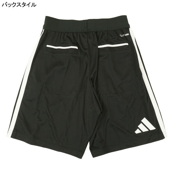 【ネコポス送料無料】アディダスadidasレフリー26ショーツDB694サッカーフットサル審判レフェリーウェアブラックメンズ