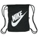 ナイキNIKEヘリテージドローコードバッグDC4245-010サッカーフットサルスポーツナップサックジムサック13Lブラック黒