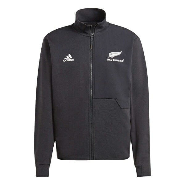 オールブラックスラグビーアンセムジャケットDCG35-HZ9787サッカーブラックトラックジャケットアディダスadidas