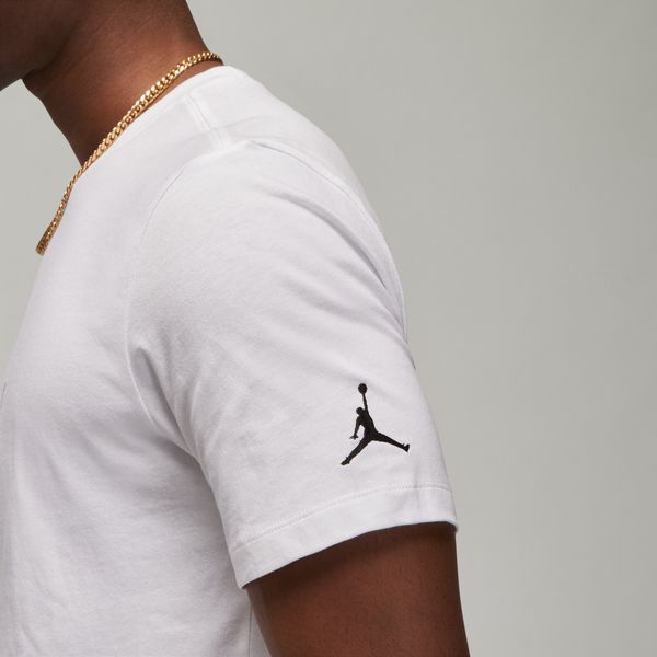 【ネコポス送料無料】ナイキNIKEバスケットボールTシャツナイキジョーダンEMBJORDANAIRS/Sクルーホワイト