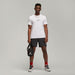 【ネコポス送料無料】ナイキNIKEバスケットボールTシャツナイキジョーダンEMBJORDANAIRS/Sクルーホワイト