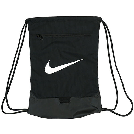 ナイキNIKEブラジリア9.5トレーニングジムサックDM3978-010サッカーフットサルナップサック18Lブラック