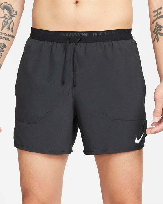 NIKEナイキランニングショートパンツメンズ13cmインナー付きDri-FITストライド5インチDM4756-010