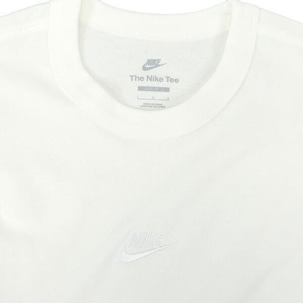 【ショップ限定エントリーでさらに+9倍】ナイキNIKENSWプレミアムエッセンシャルロングスリーブTシャツDO7391-100サッカーフットサルロンTカジュアルホワイト