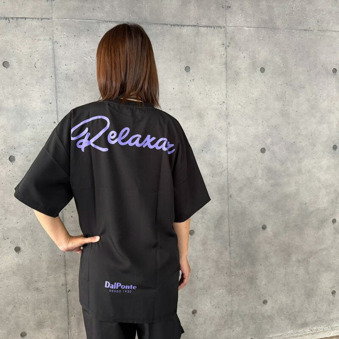 【ネコポス送料無料】リラクシャーRELAXERクロス半袖ピステ別注DPZ-FS25サッカーフットサルトレーニングトップメンズ