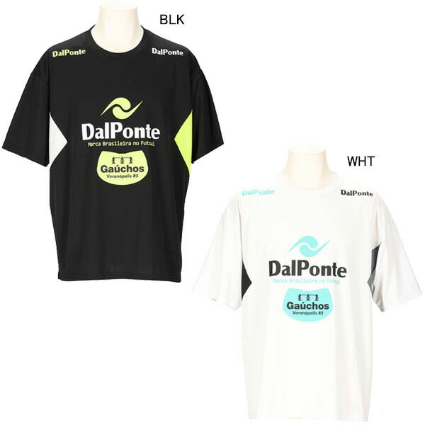 【ネコポス対応可】ダウポンチDalPonteNOVENTAビッグシルエットプラTシャツDPZ0467サッカーフットサルプラクティスシャツ半袖練習着メンズ