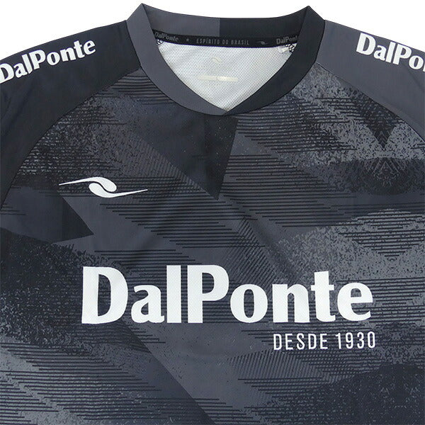 【上下セット】ダウポンチDalPonte昇華ロングスリーブプラシャツパンツ上下DPZ0469-DPZ0470サッカーフットサルプラクティスシャツ長袖練習着メンズ