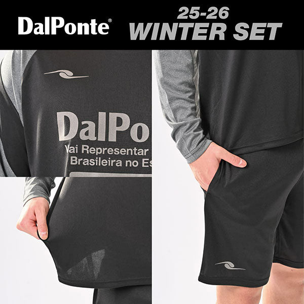 ダウポンチDALPONTE2025-26WINTERSET新春福袋DPZ-WS2026サッカーフットサルトレーニングウェアスウェットプラシャツプラパンメンズ
