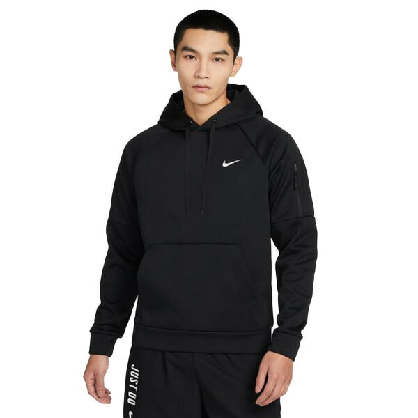 NIKEナイキメンズプルオーバーフィットネスパーカーdq4835-010